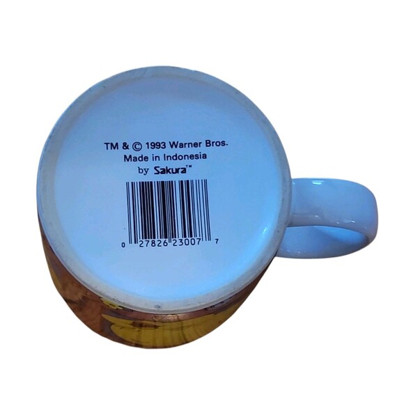 Vintage 1993 Tweety Bird Sakura  Coffee Mug/Teacup, Warner Bros Looney Tunes - Picture 5 of 6